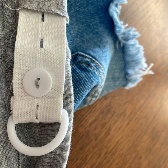 Maternity Denim Shorts Size Medium - Picture 7 of 7